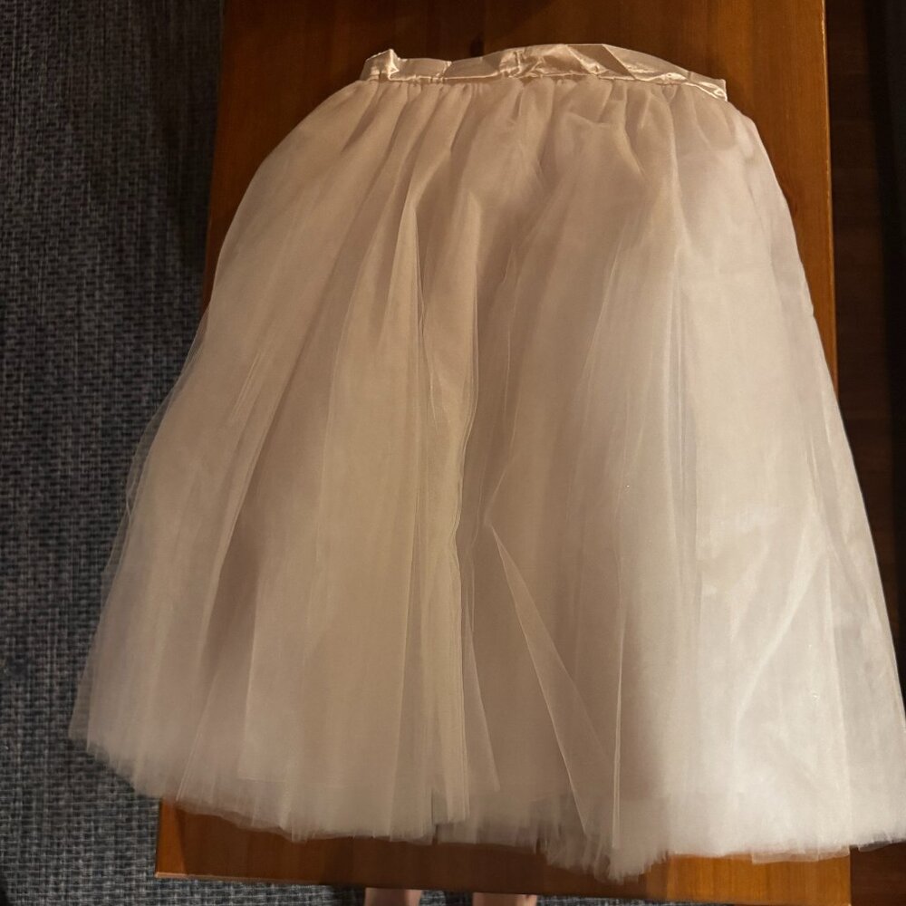Etsy Custom Ivory Tulle Skirt